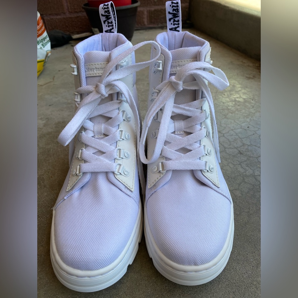 White High-Top Sneakers